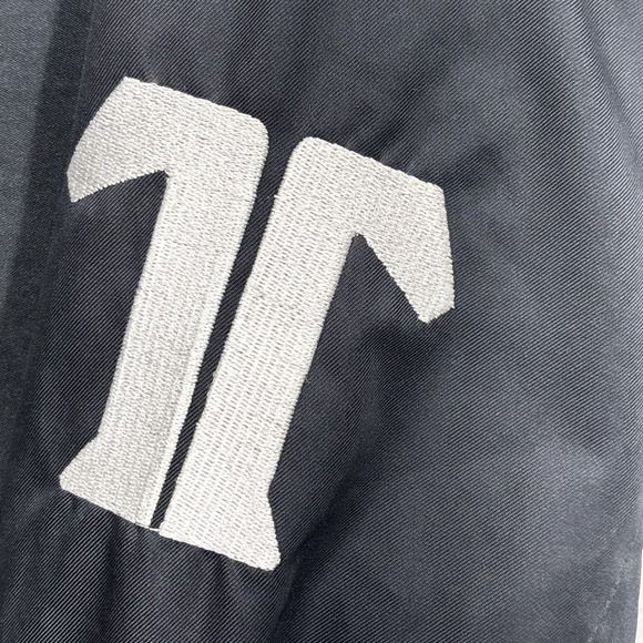 TechNine Winter Athletics Snowboarding Jacket Men's Size L Gray Black Varsity - Picture 15 of 16